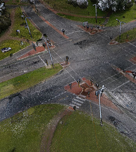 Line strings & Point Cloud 